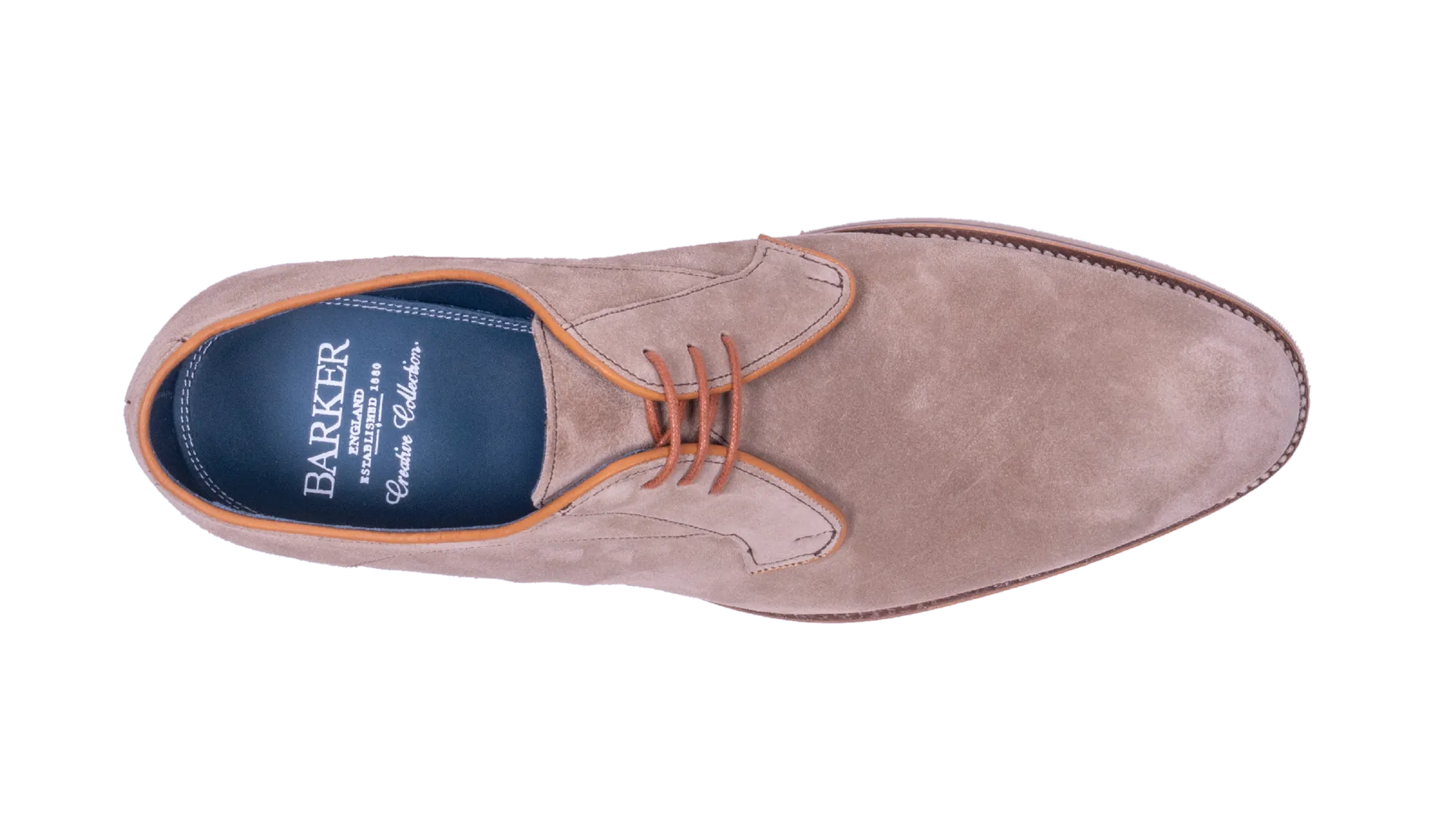 Derby - Parchment Suede