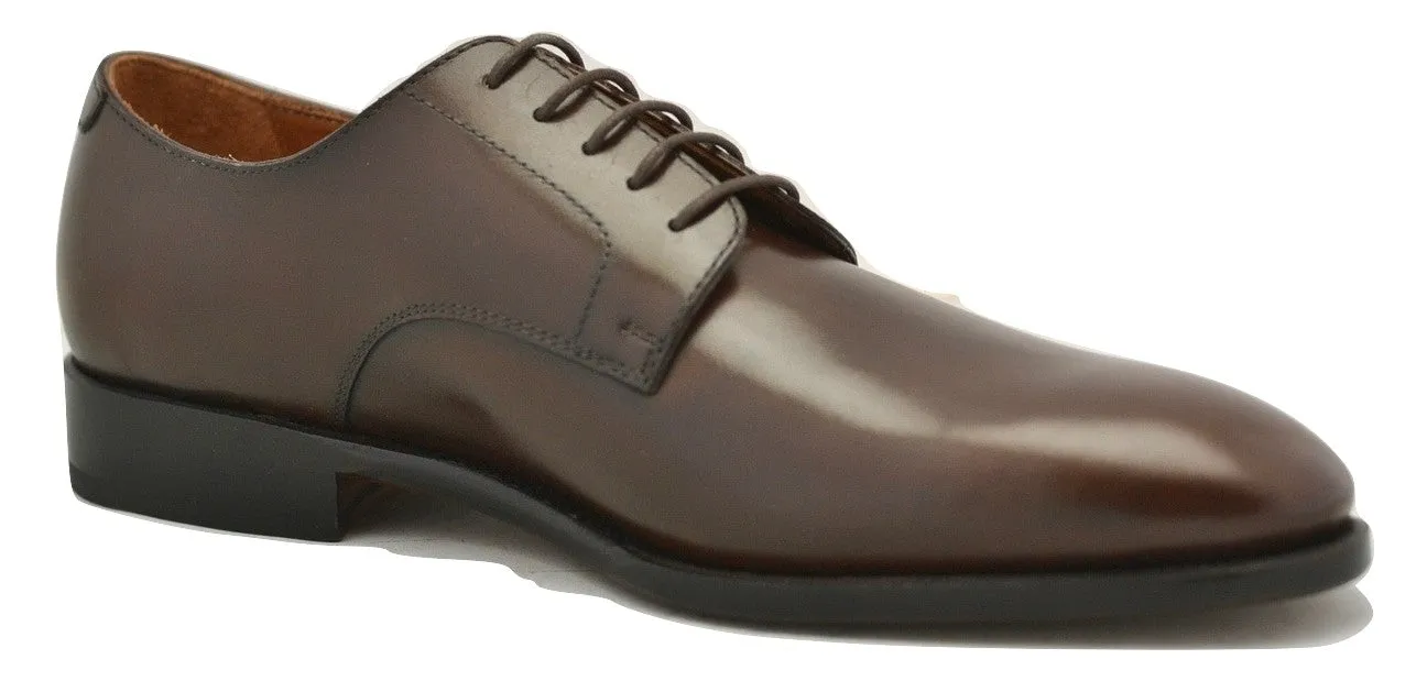 Derby shoe | mocha | Box calf