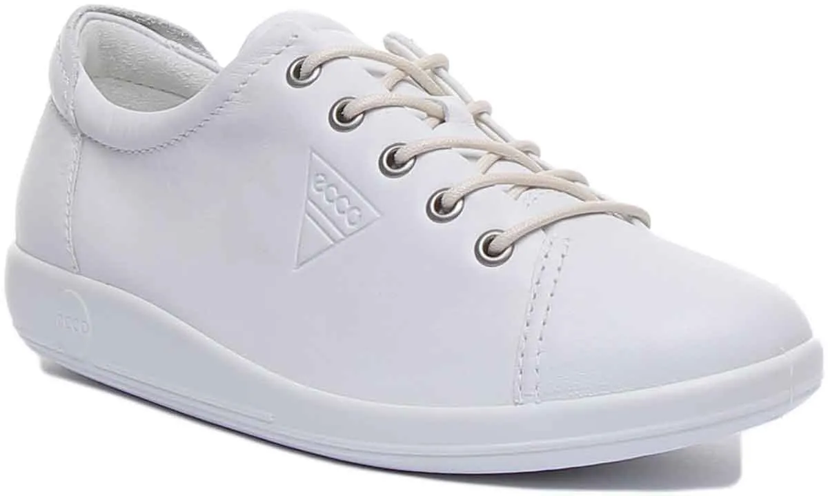 Ecco Soft 2 Shoes In White