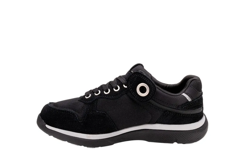 Excursion shoe, black low-top, women