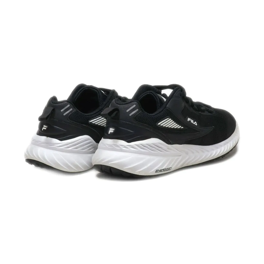 Fila Sport Shoes Leather Black Colour For Women