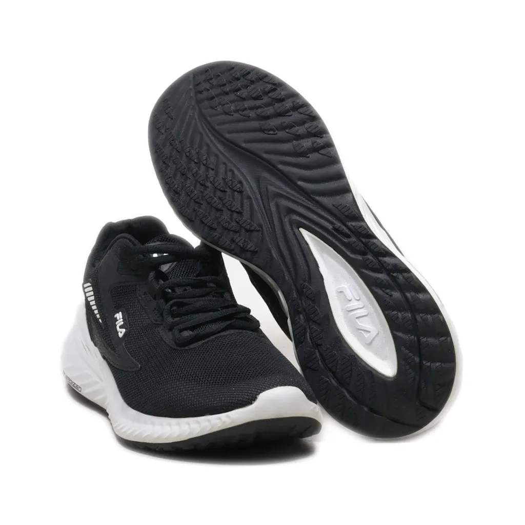 Fila Sport Shoes Leather Black Colour For Women