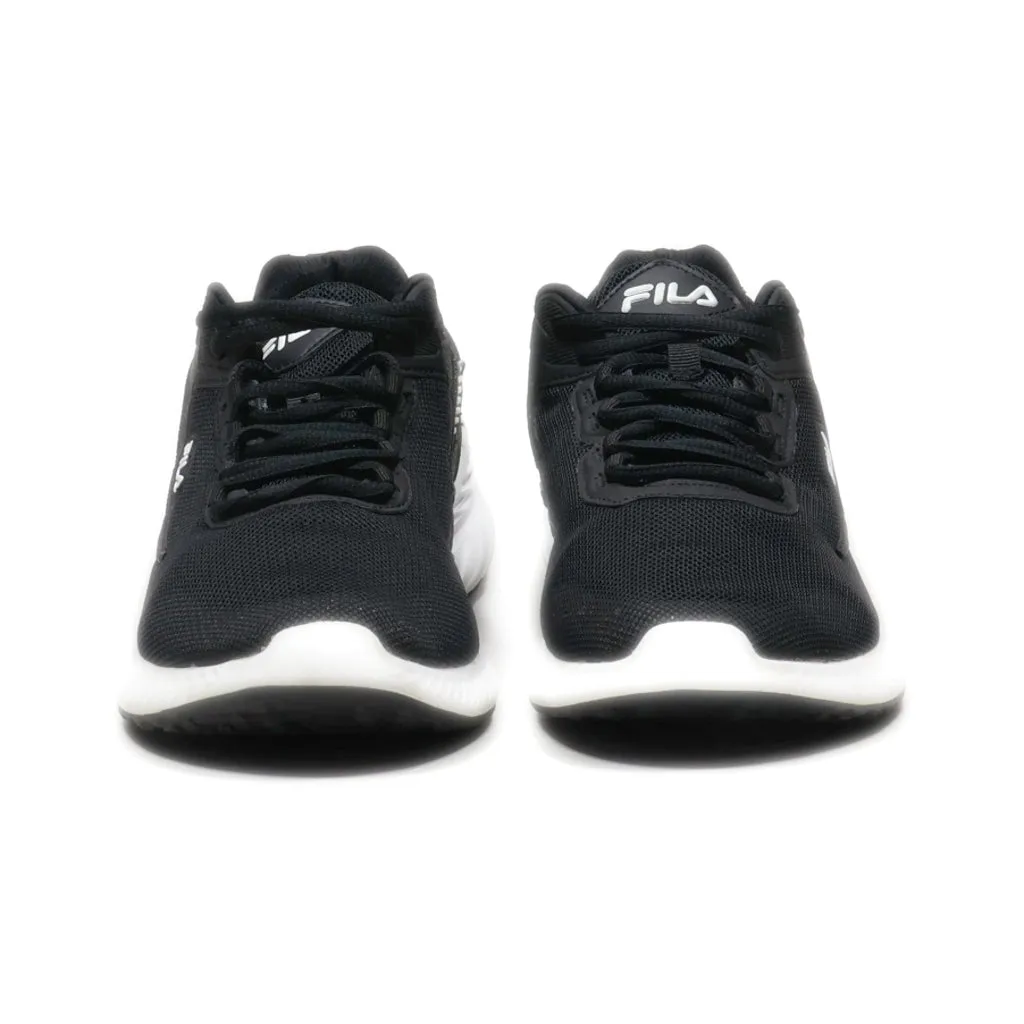 Fila Sport Shoes Leather Black Colour For Women