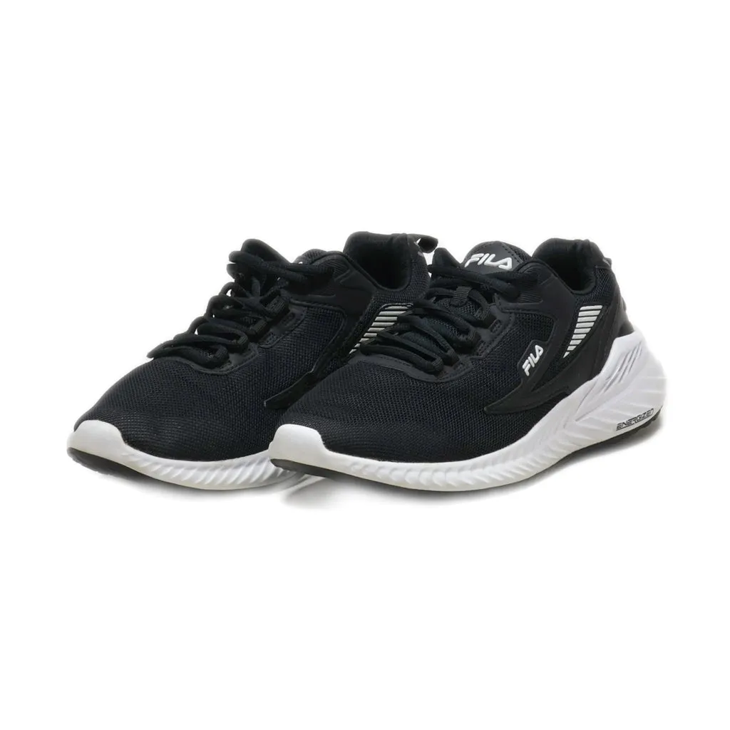 Fila Sport Shoes Leather Black Colour For Women