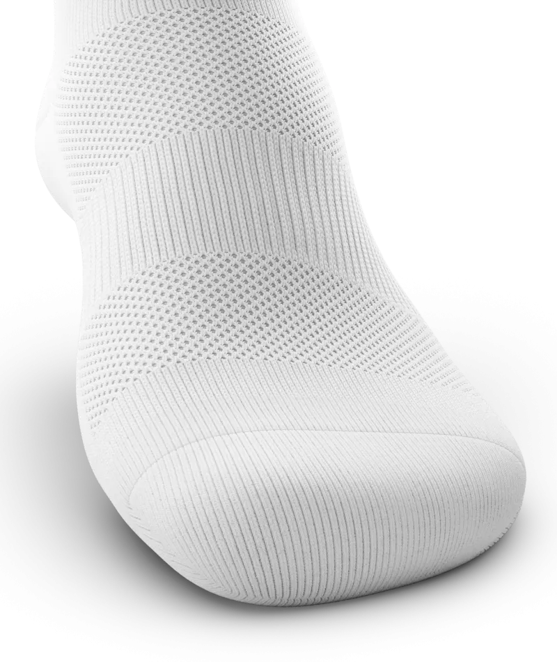 Flagship Quarter Socks White 6-Pack