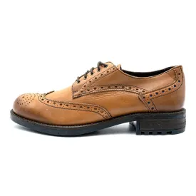 Fronti London Brogues Formal Lace Ups Leather Brown Colour For Men