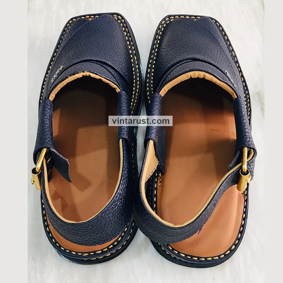 Handmade Pure Leather Made Peshawari Men's Chappal