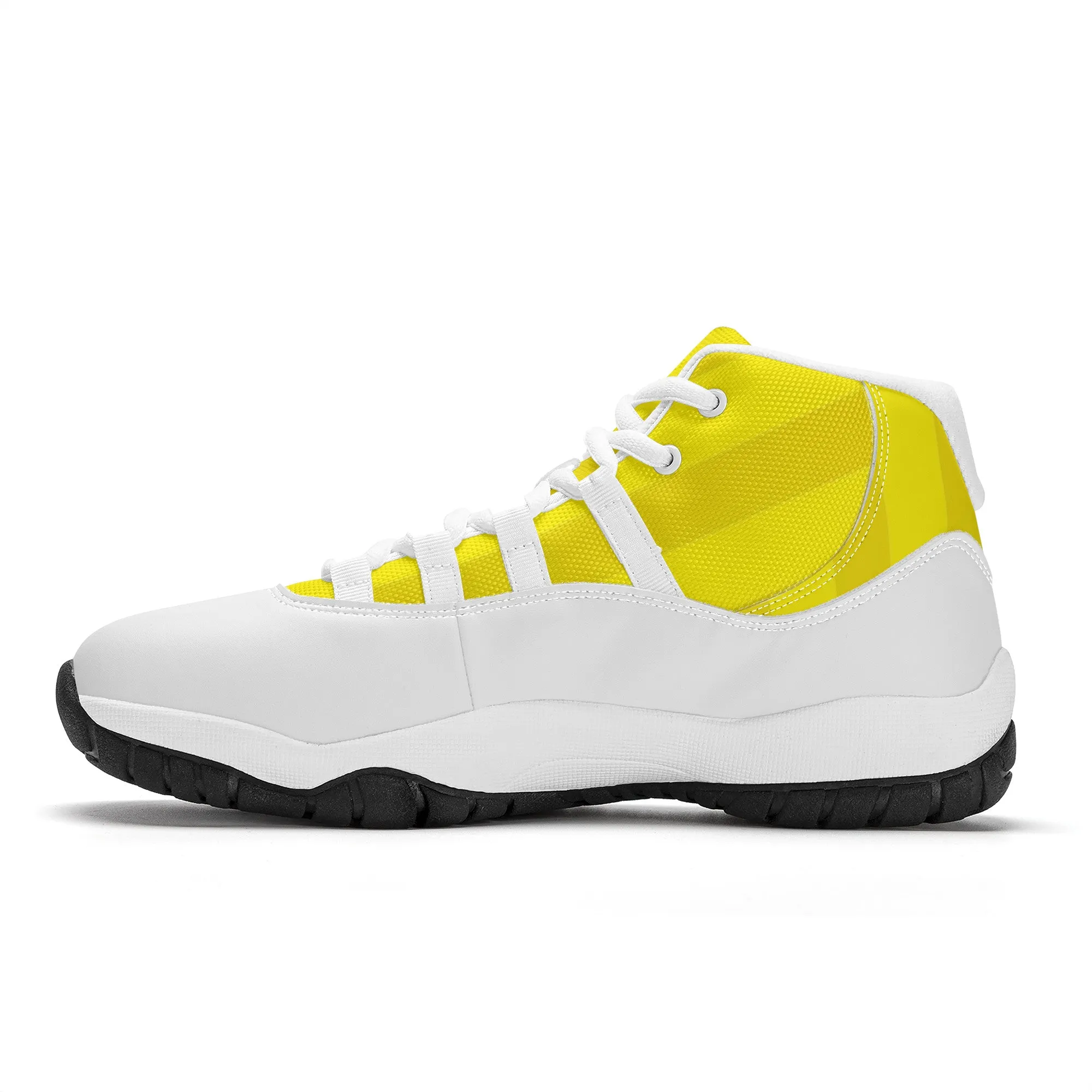 High Top Air Retro Sneakers - Yellow