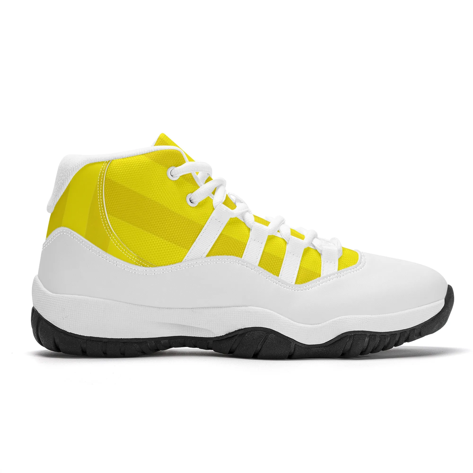 High Top Air Retro Sneakers - Yellow