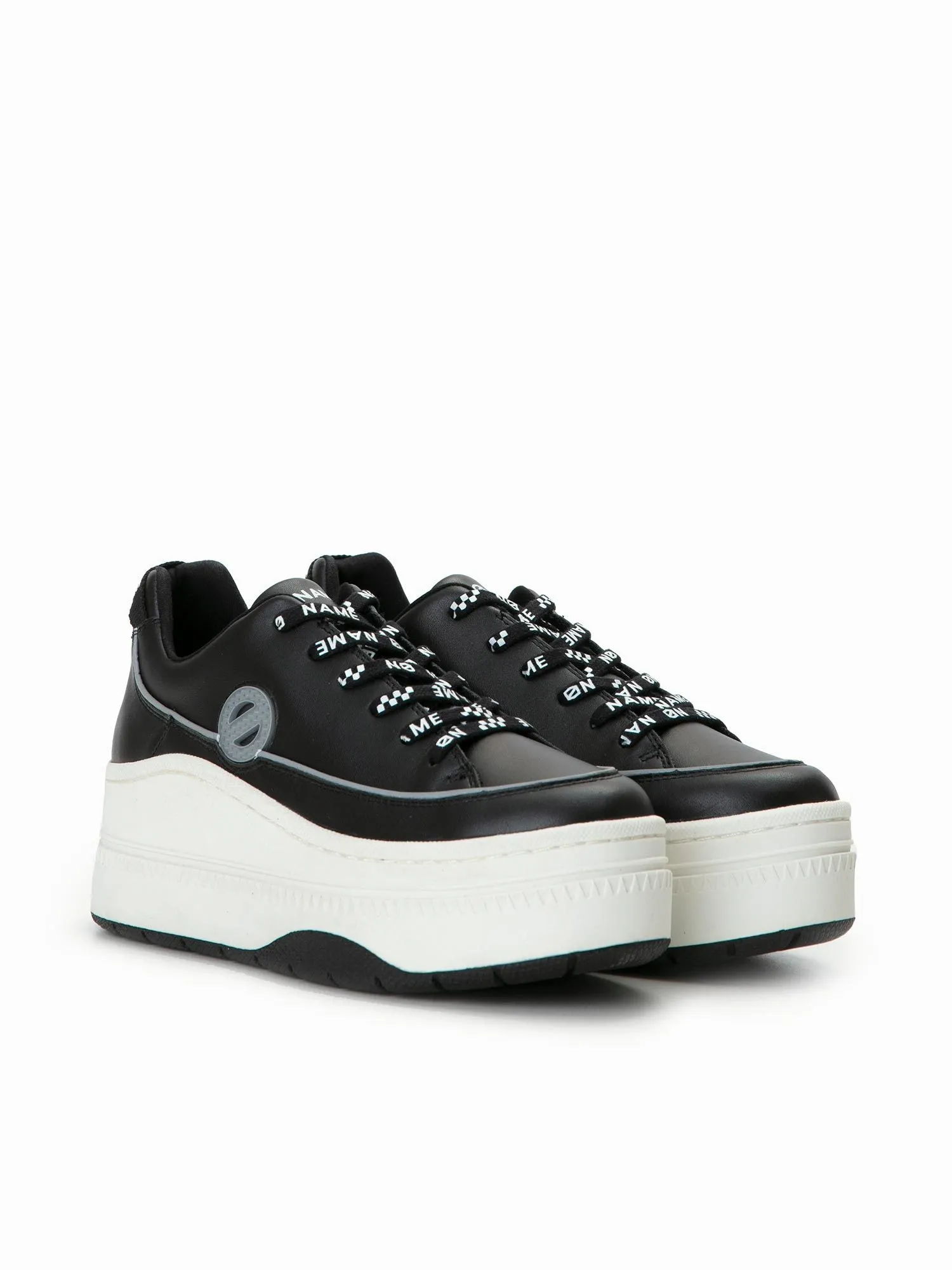 Jump Derby Nappa Black Sneakers