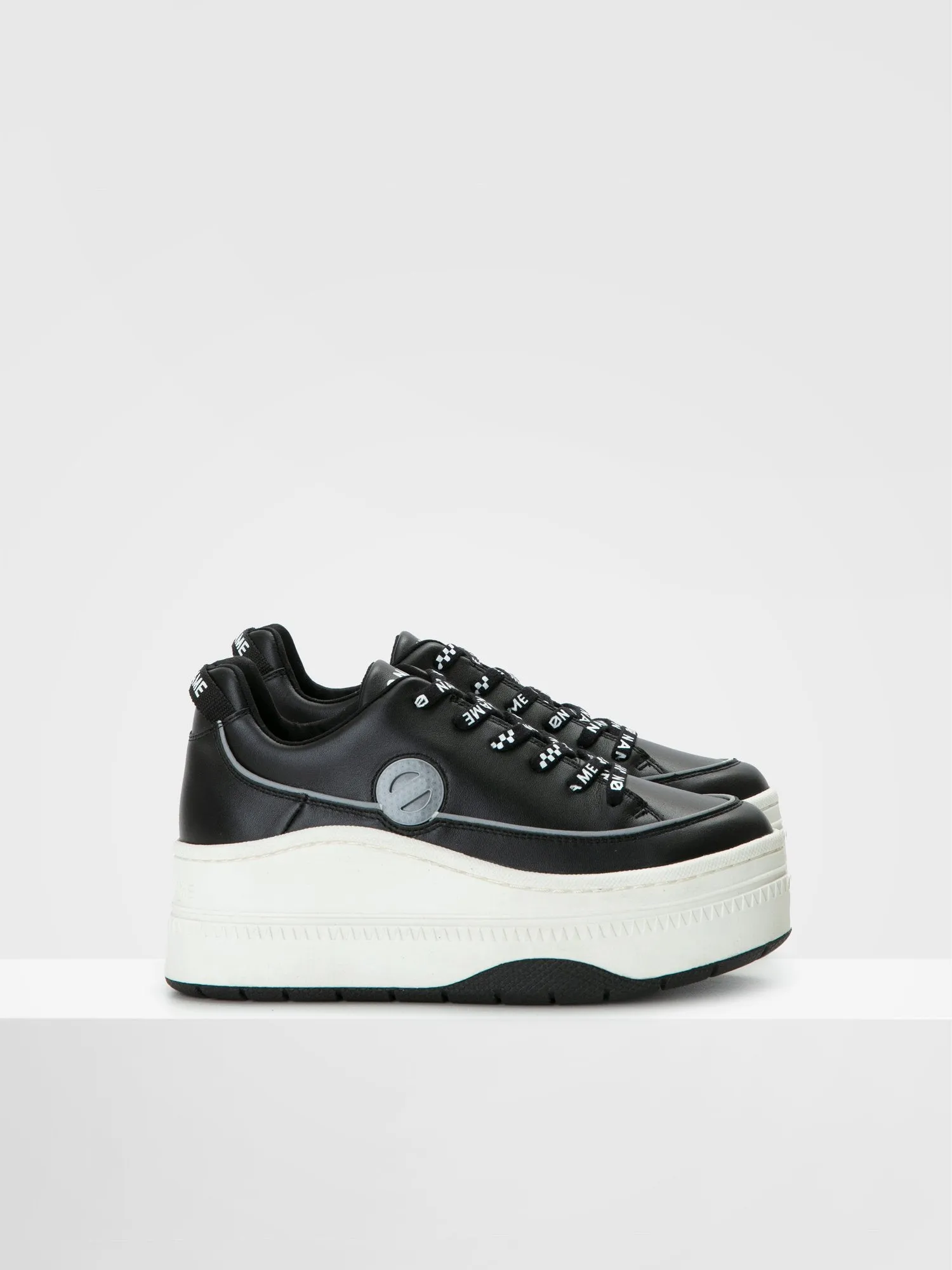 Jump Derby Nappa Black Sneakers