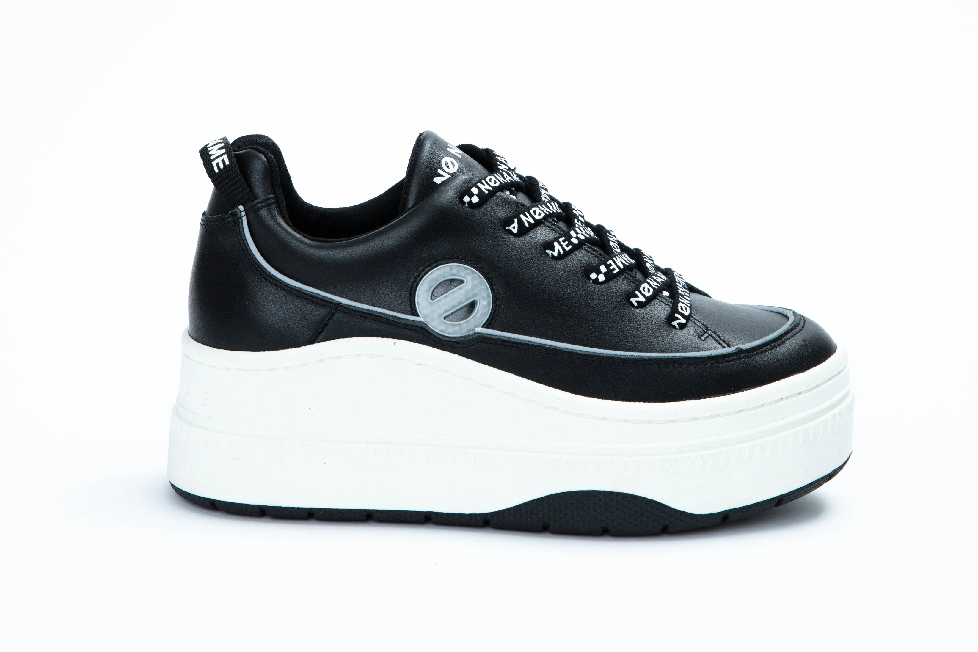 Jump Derby Nappa Black Sneakers