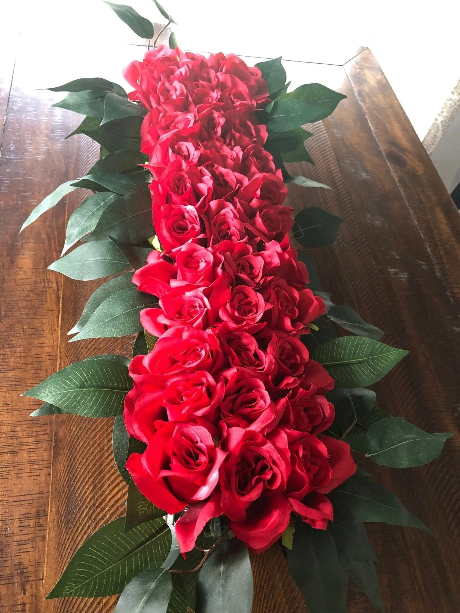 Kentucky Derby-Inspired Red Rose Centerpiece