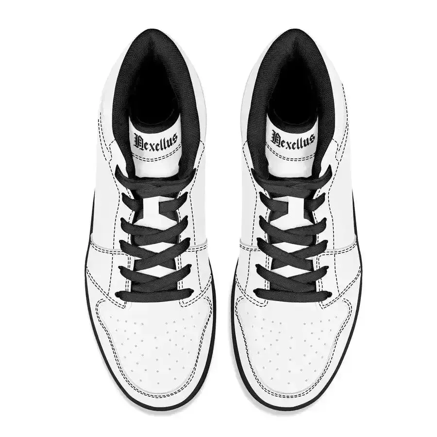 Men’s high top leather sneakers