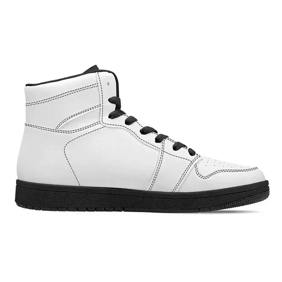 Men’s high top leather sneakers