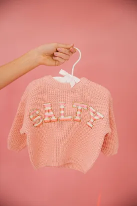 MINI KIDS SALTY WAFFLE SWEATER