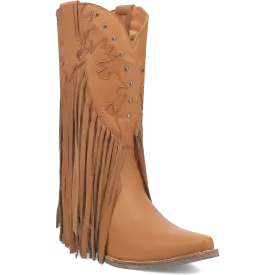 Online Exclusive | Dingo | Hoedown Leather Boot in Camel **PREORDER