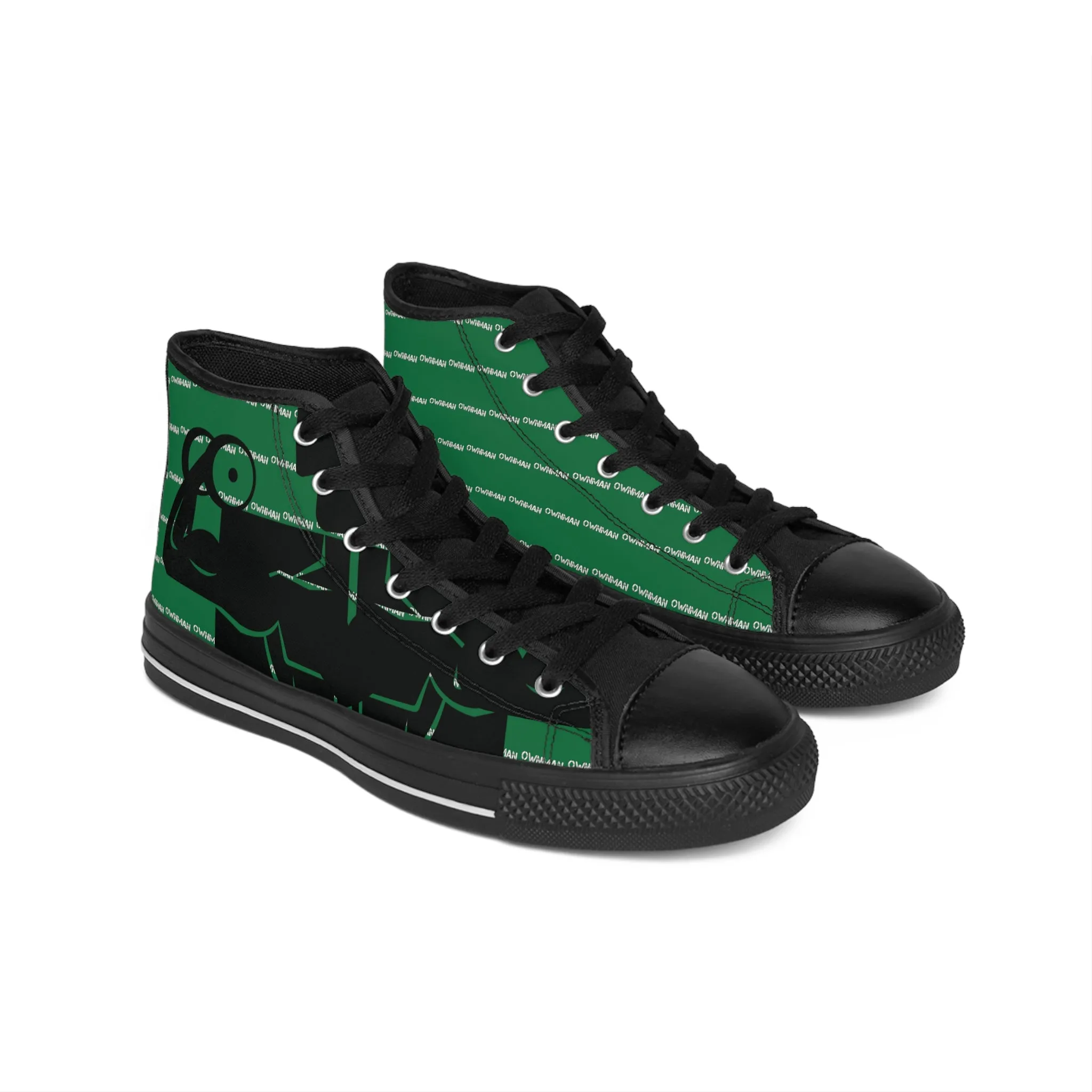 OWN MAN Men's Classic Sneakers Green