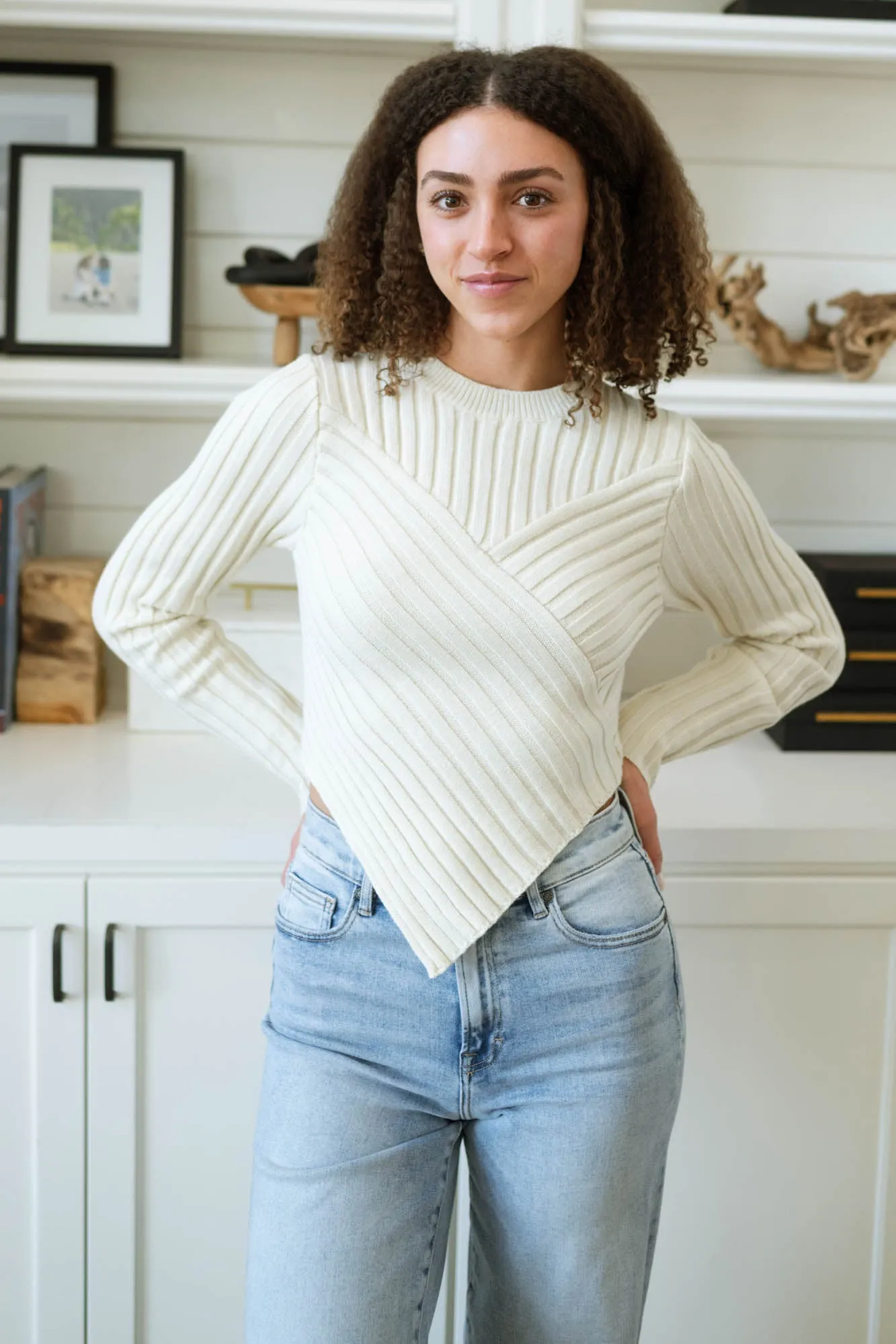 Oxford Sweater - Ivory