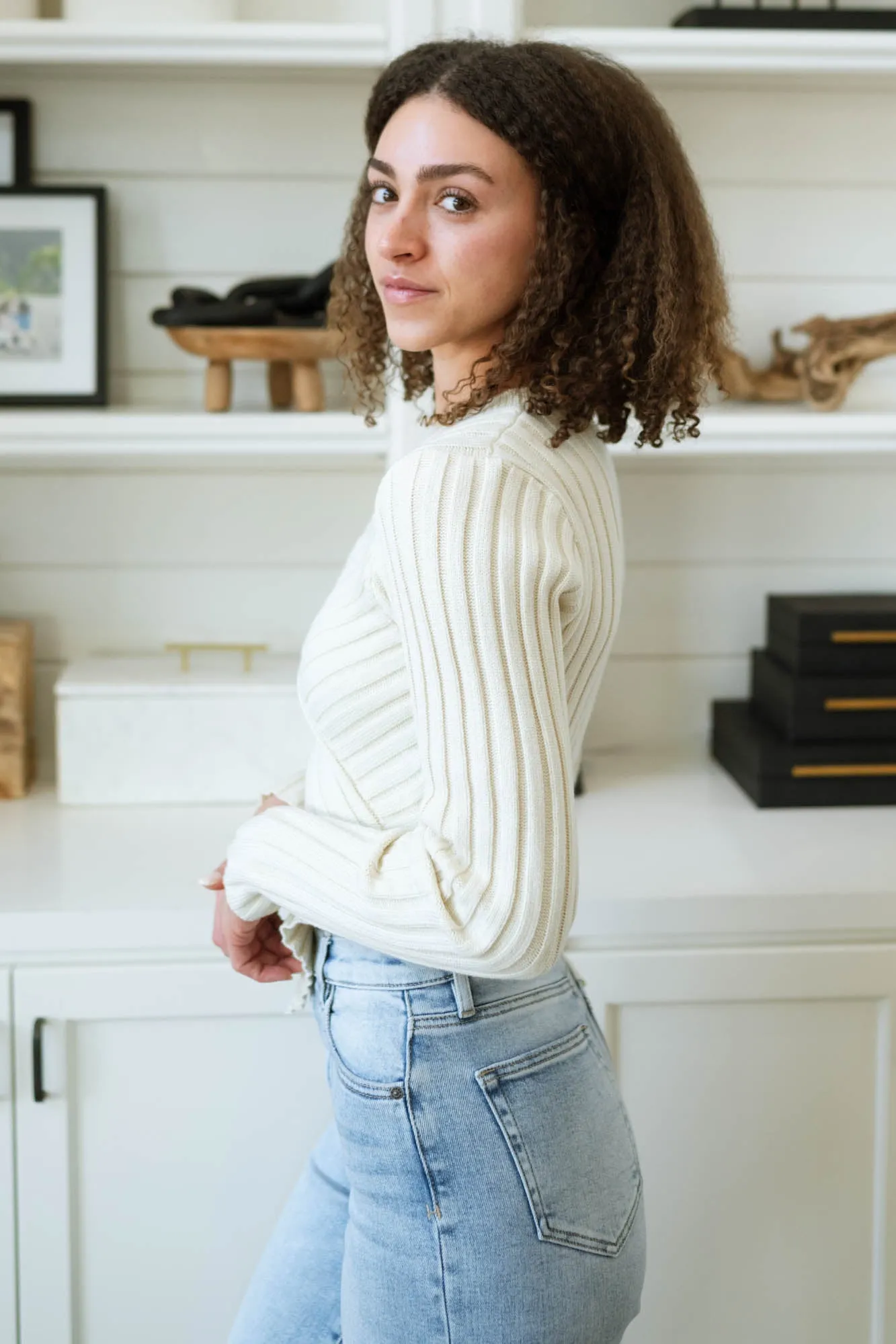 Oxford Sweater - Ivory