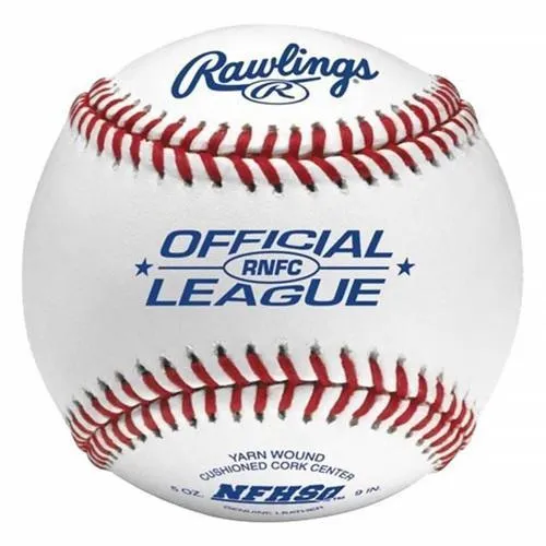 Rawlings High School Game Ball Cushioned Cork Center 1 Dozen