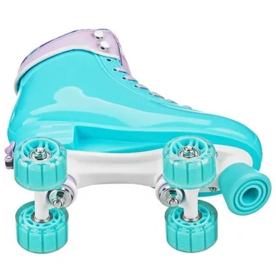 Roller Derby Gumdrop Kids' Adjustable Quad Skate - Mint (3-6)