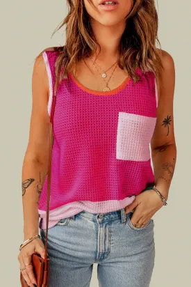 RTS: The Kendra Waffle Knit Tank-