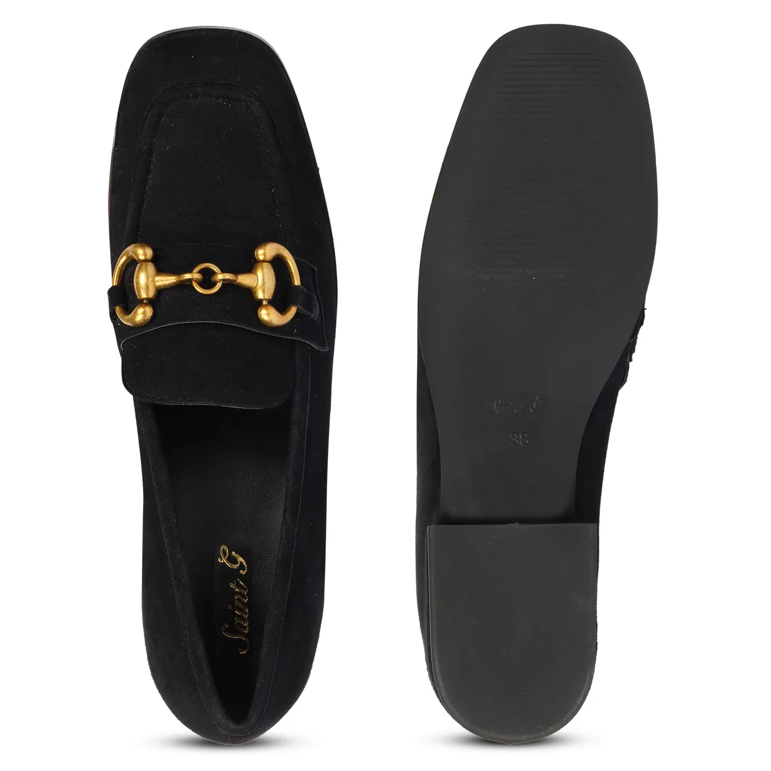 Saint G Jacqueline Suede - Classic Loafers