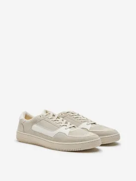 SOLEPLAY Beige Perforated Design Sneakers