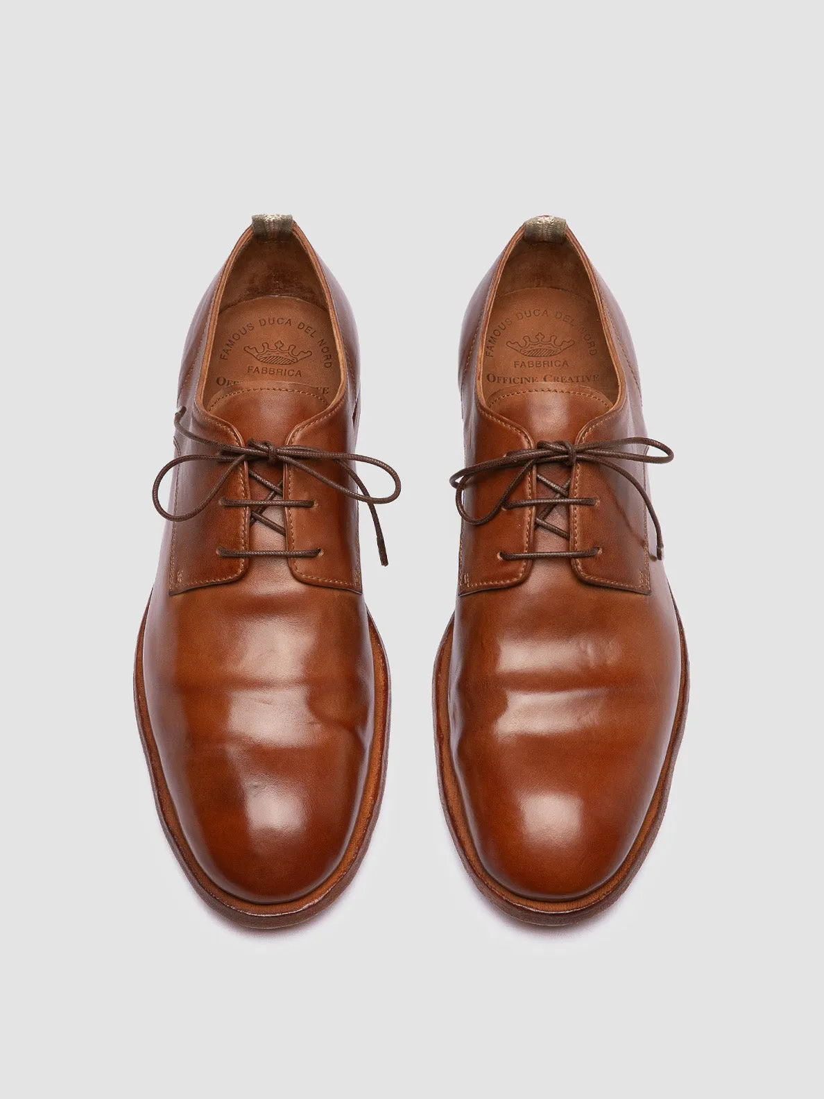 SOUND 002 - Brown Leather Derby Shoes