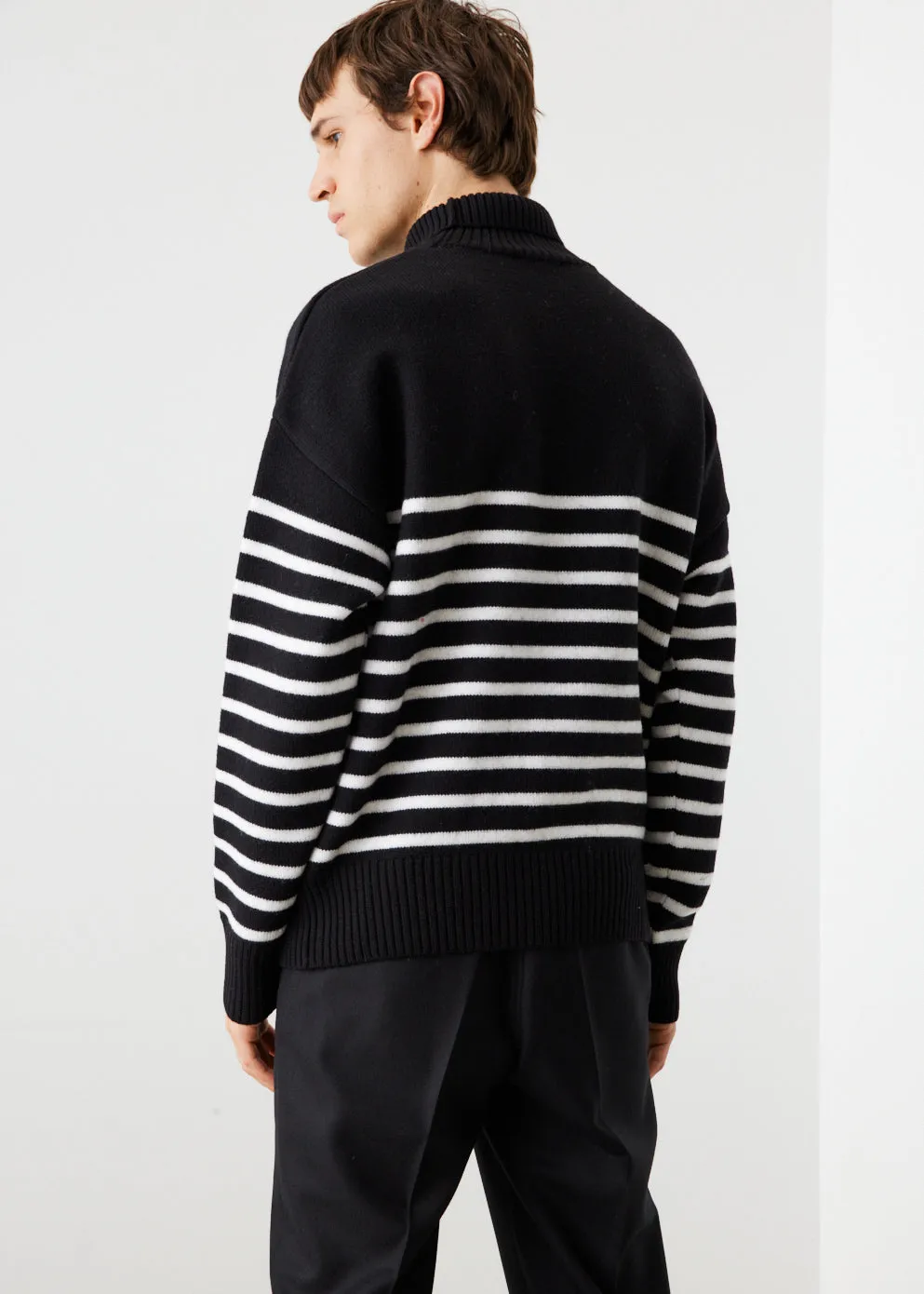 Striped Turtleneck