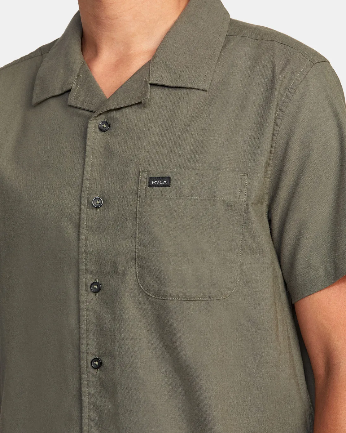 That'll Do Camp Short Sleeve Shirt - Olive