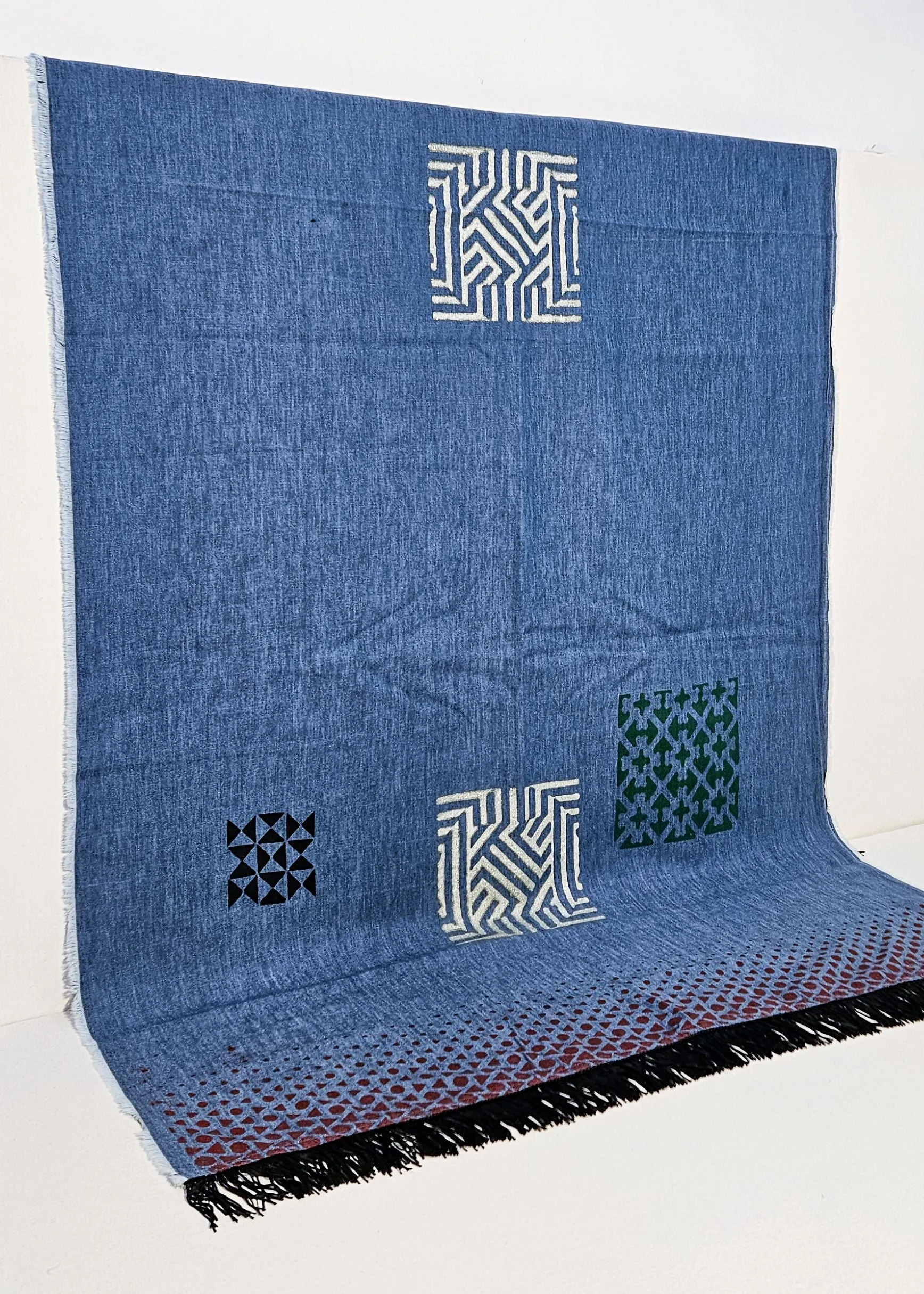 Timeless Blue Stole