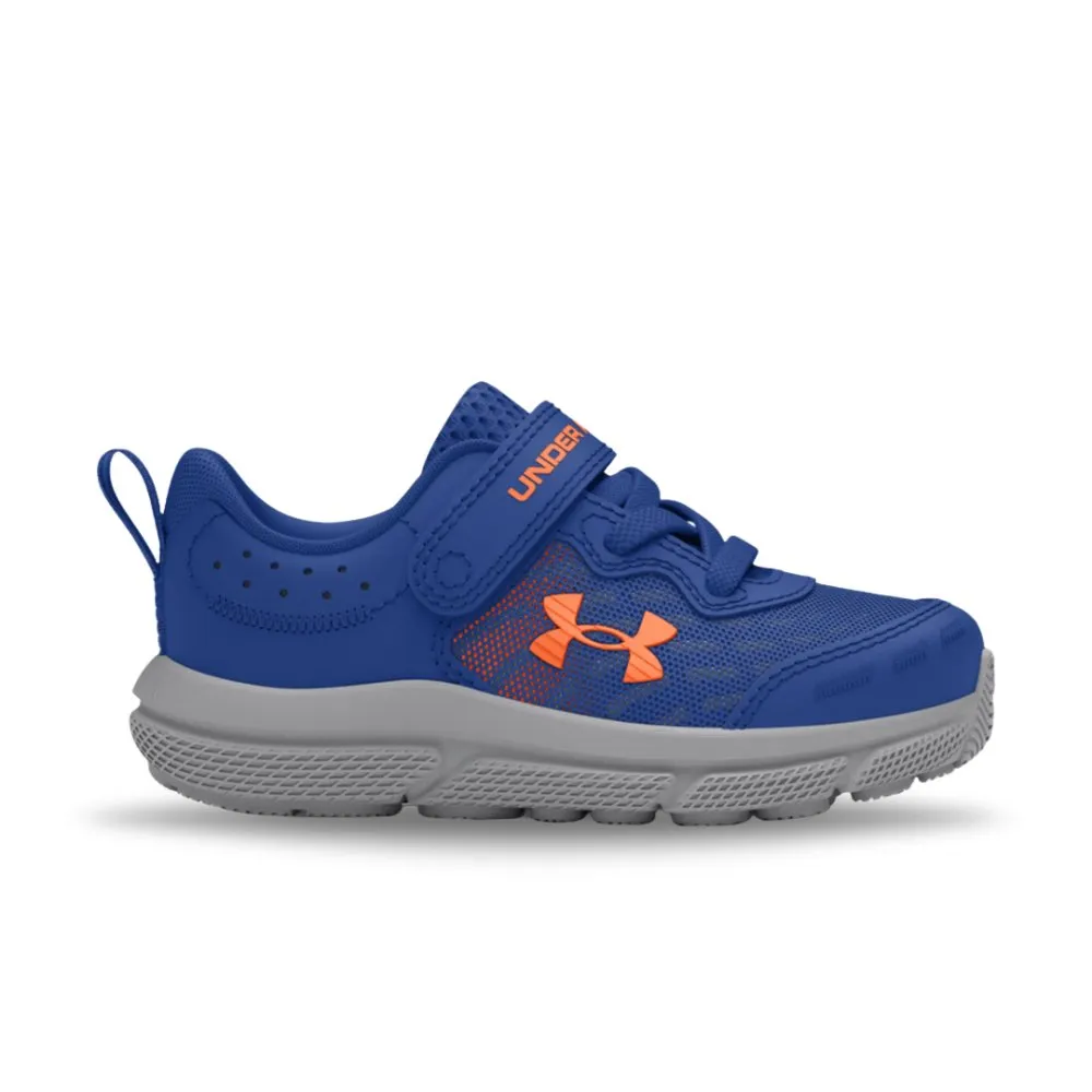 Under Armour Boys Toddler UA Assert 10 AC - Tech Blue/Mod Gray/Orange Blast