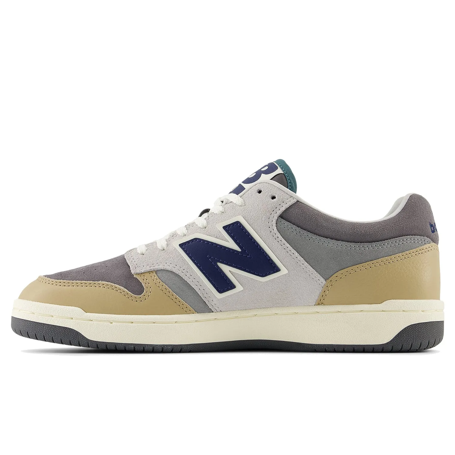 Unisex New Balance BB480LGB-3 Castlerock/Brown